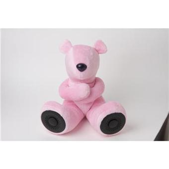 Ikonee Dj Bears - Light Pink - Enceintes 2.0 peluche - 1